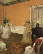 Edgar Degas The Song Rehearsal Spain oil painting artist